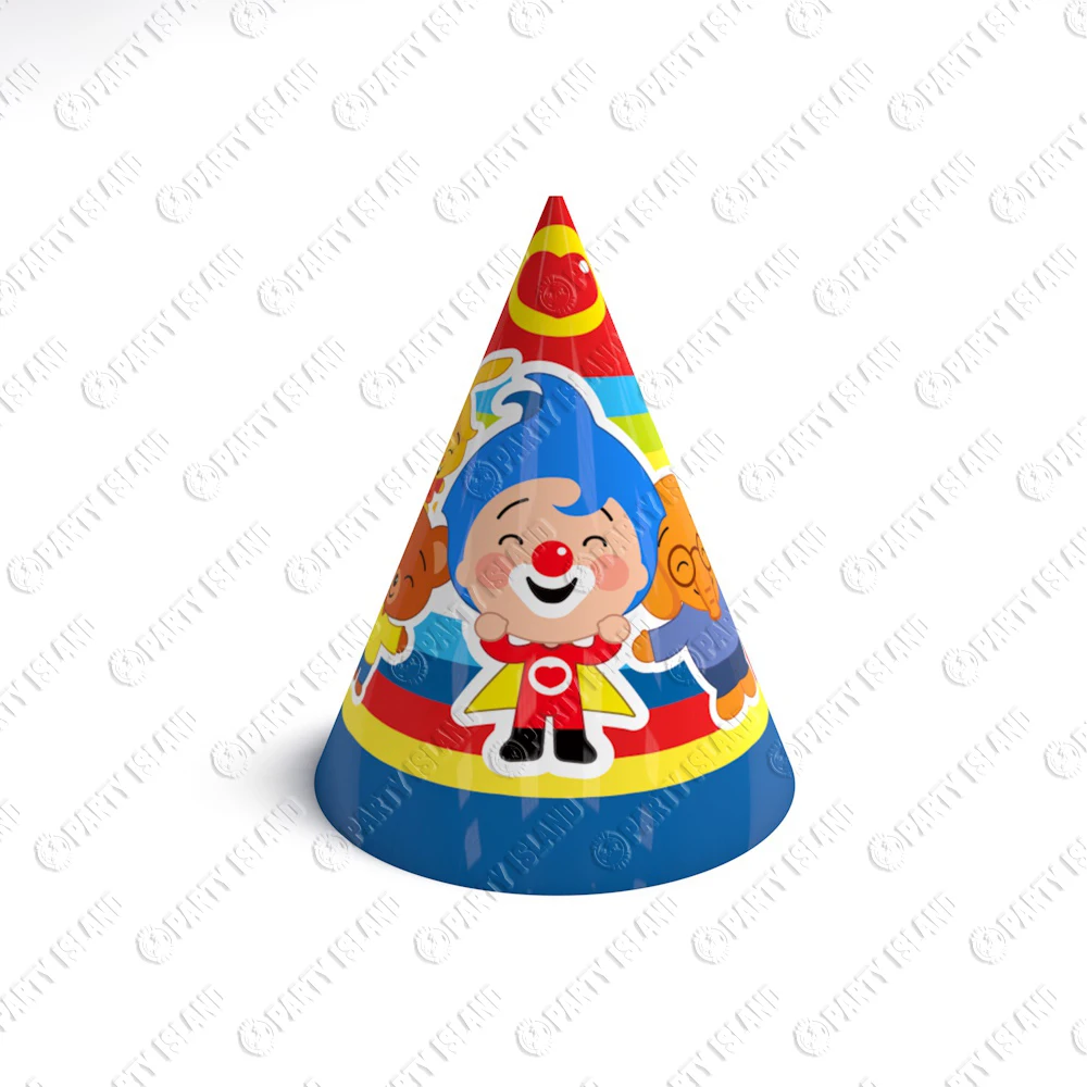 Party Supplies Plim Plim Birthday Party Decoration Clown Baby Shower Cosplay Cake Topper Balloons
