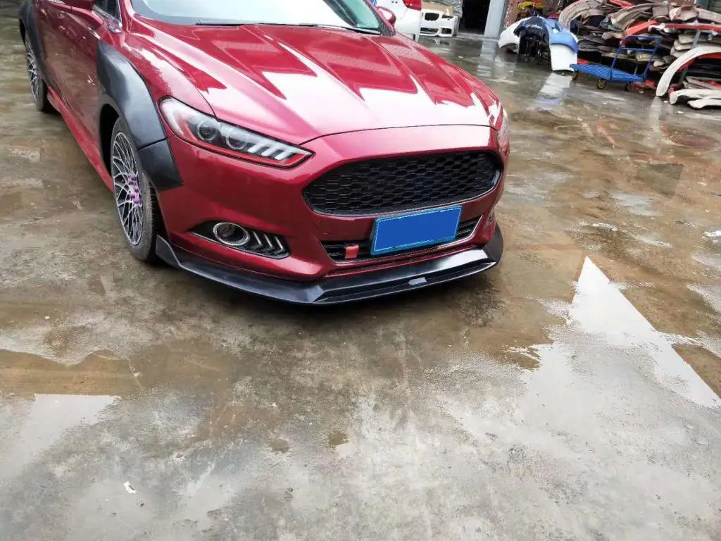 Комплекты кузова автомобиля бампер для Ford Mondeo седан 2013- передний бампер для губ разветвитель заднего бампера Диффузор боковые юбки спойлер