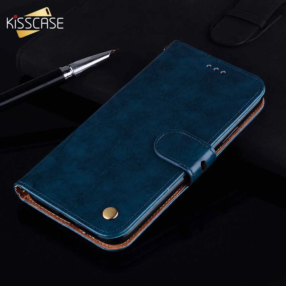 Кожаный чехол KISSCASE A70 A50 для Samsung S8 S10 A20 A30 A40 S9 Plus кожаный Кобура|Чехлы-портмоне| |