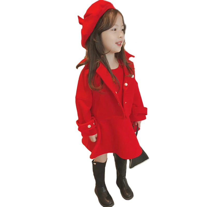 red jacket baby girl