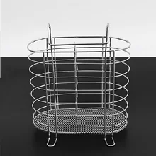 

Hanging Cutlery Holder Drainer Chopsticks Spoon Fork Storage Rack Drain Quickly Not Easy To Rust Kitchen Tools