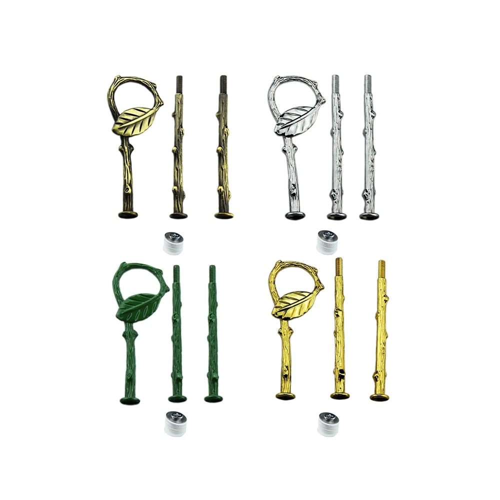 Portable Triple Layer Cake Stand Candy Fruit Display Rack Handle Fitting Hardware Rod