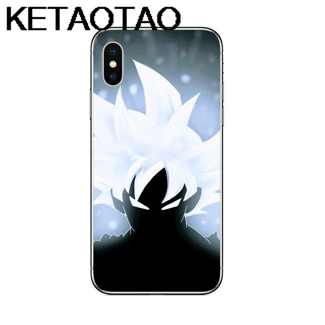 KETAOTAO Comics Dragon Ball Saiyan Goku Vegetto Gohan чехол для телефона s для iPhone 6 XR XS Max чехол кристально чистый мягкий TPU чехол s - Цвет: Армейский зеленый