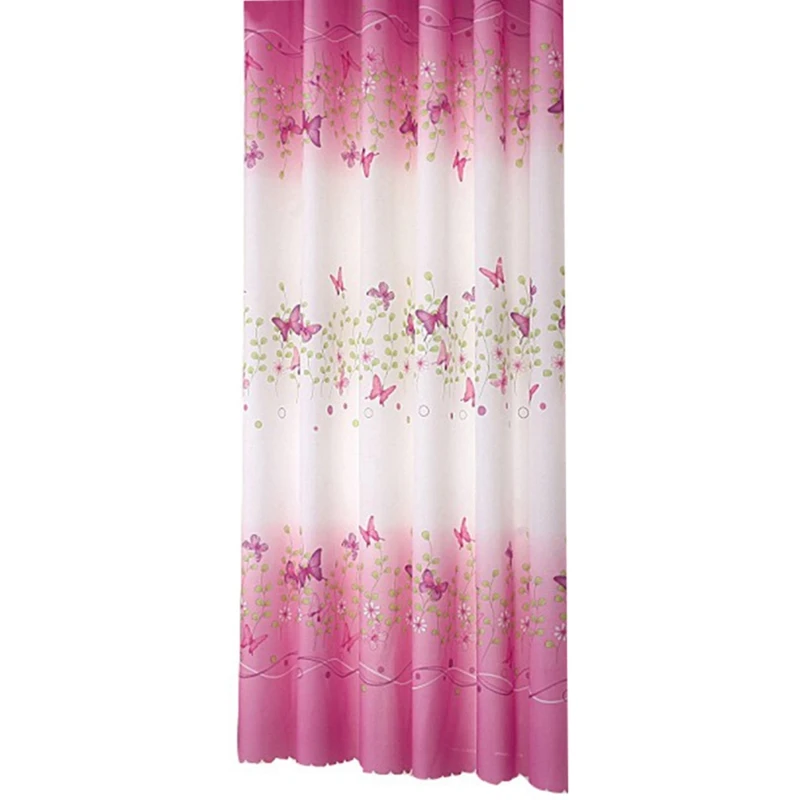 Countryside Ke Bridge Door Window Butterfly Printing Curtain Printed Curtains Bedroom Balcony | Дом и сад