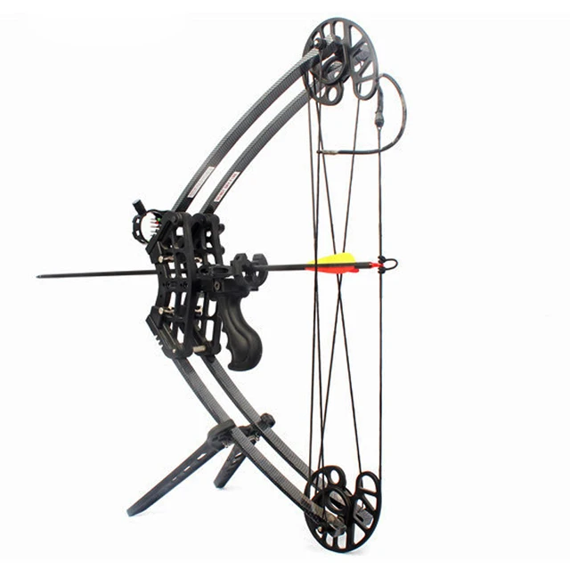 US $152.00 Bow 45lbs compound pulley bow and arrow shooting archery outdoor competition left hand bow right ha