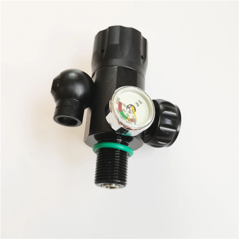 Погружной клапан для подводного плавания серебристый 200 бар M18x1.5 3000PSI