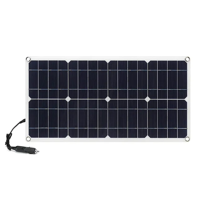 50W Solar Panel Dual USB Output Solar Cells mono 10/20/30/40/50A Controller for Car Yacht 12V Battery Boat Charger 3