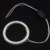 COB LED Фары Angel Eyes Лампа Halo Ring Лампа Автомобиля Дневной Ходовой Свет DRL Противотуманные фары DC 12V Стайлинг Свет Декоративные Огни