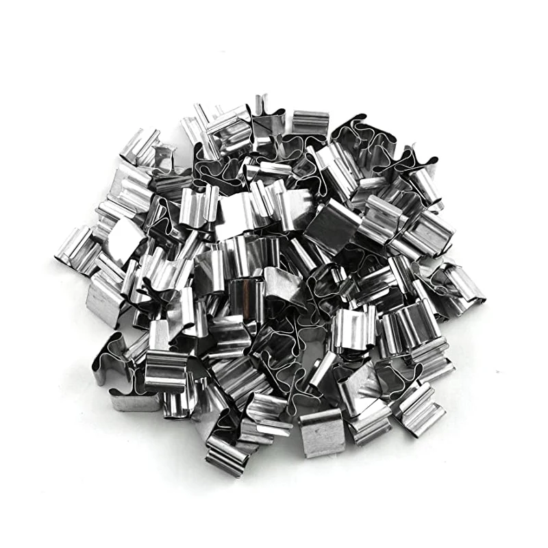 50PCS Wood Candle Wicks Base Clip for Making Supplies Soy Paraffin Waxes Wick Metal | Дом и сад