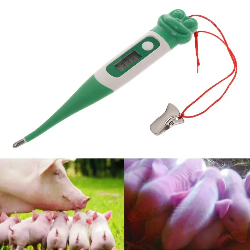 Электронный термометр для домашних животных, Клинический Цифровой температурный тестер для животных, для собак, для кроликов и кошек, M0XD