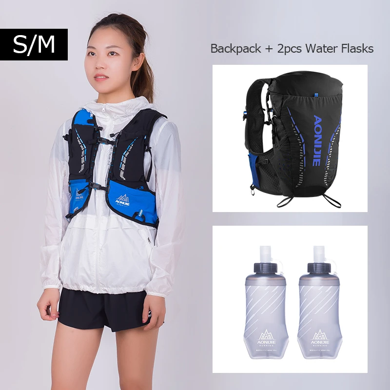 Running Vest With Water Bottles