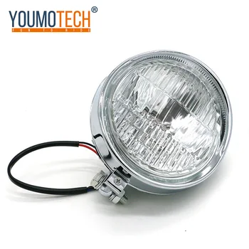 

35 W 6 inch High Quality Chrome Motorcycle Headlight For Chopper Bobber Cafe Racer Custom Motorcycles
