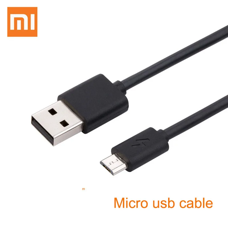 Black Кабель xiaomi 2A mi cro USB кабель для быстрой зарядки и синхронизации данных для xiaomi mi 2s 3 4S play Red mi 7 8A 3X4X5 6 Note 4X5 6 S2 - Цвет: Black