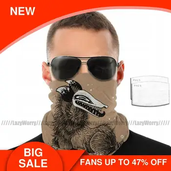 

Creepy Animal Mouth Face Mask Scraggle Facial Mask Kawai Adult with 2 Filters Pretty Mask