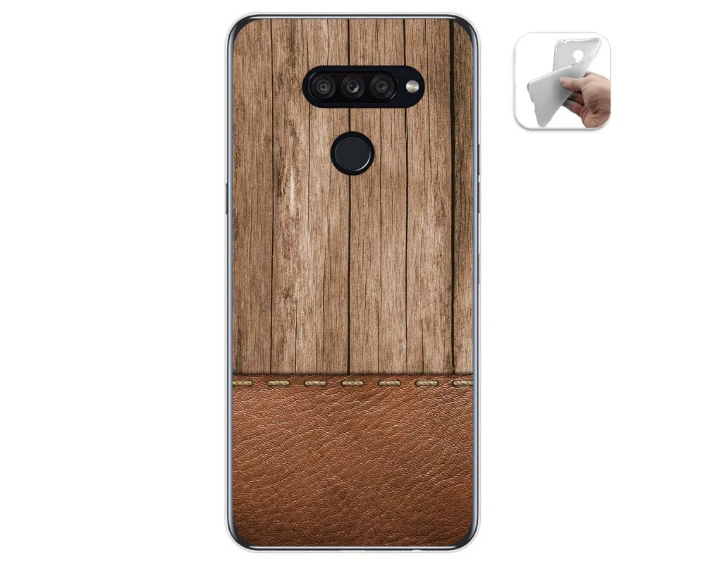 Tpu Gel case for Lg K50S design Wood 09 drawings | Мобильные телефоны и аксессуары