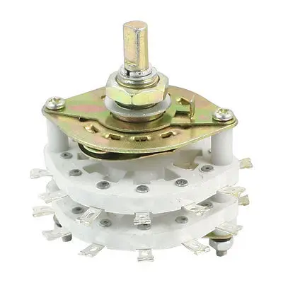 

Band Channael Rotary Switch 2P6T 2 Pole 6 Position Dual Decks