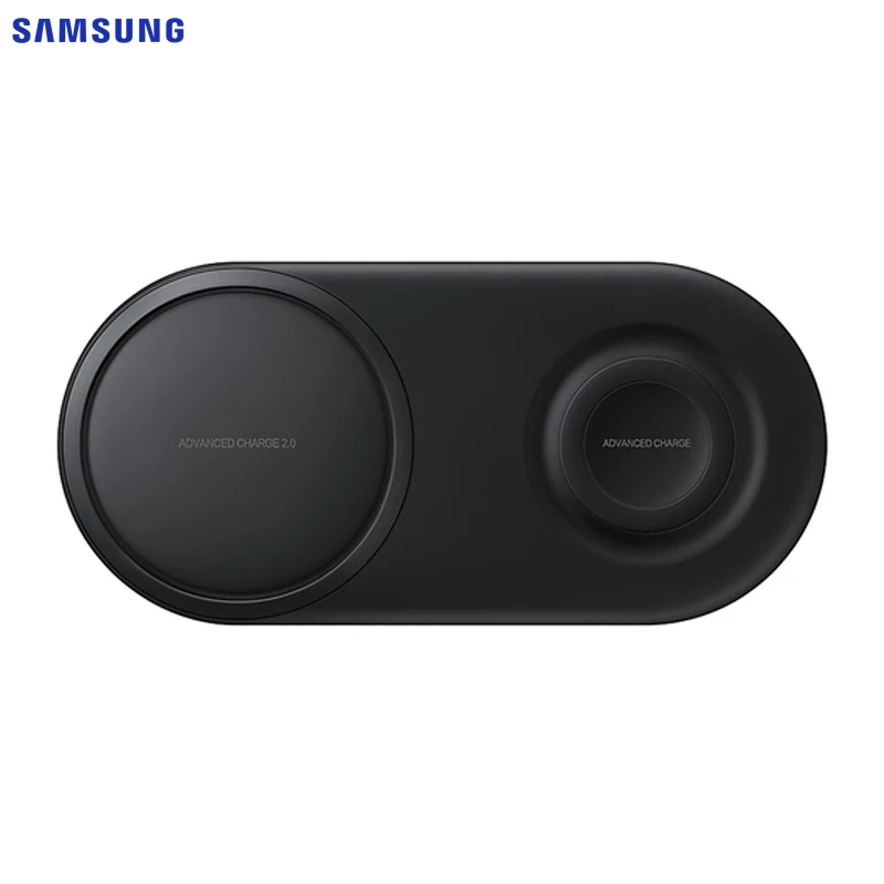 2 в 1 samsung EP-P5200 QI двойное Быстрое беспроводное зарядное устройство для iPhone X iPhone XR huawei P30 Pro mate 20 Pro Xiaomi Mi9 MIX3 MIX2S