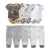 6/9PCS Baby Girl Clothes Newborn Unisex Solid Bodysuits+Pants Cotton Baby Boy Clothes Short Sleeve Girls Baby Clothing Cartoon 10