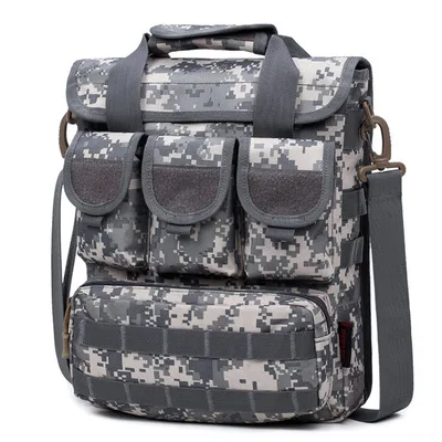 

Outdoor Fishing Lure Bag Multi-function ACU Digital Single Shoulder Diagonal Bag Casual Tactical Travel Bag Accessories Package