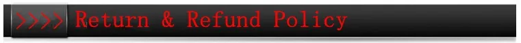5---Return & Refund Policy