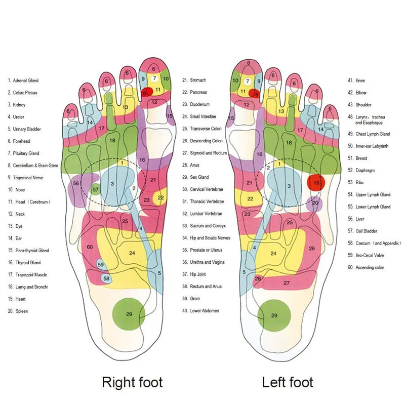 Acupoint Therapeutic Acupuncture Massage Ball Flip Flops Foot Relaxation Massager Plantar Fasciitis Relief Heel Arch Arthritis