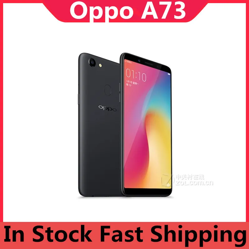 Мобильный телефон Oppo A73 4G LTE DHL дюйма 2160X1080 16 Мп + 13 МП Snapdragon 6 0 4 Гб ОЗУ 32 ПЗУ Bluetooth 660