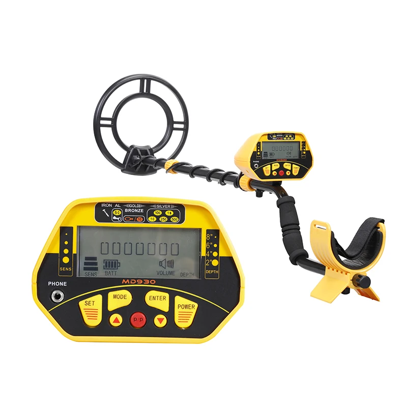 MD930 Durable Metal Detector Precise Professional Underground Search Finder Gold Metal Detector High Performance Treasure Hunter