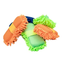 

3 color Coral Sponge Car Washer Sponge Cleaning Car Care Washing Sponge Auto Gloves Car Window Body Washing Chenille Gloves
