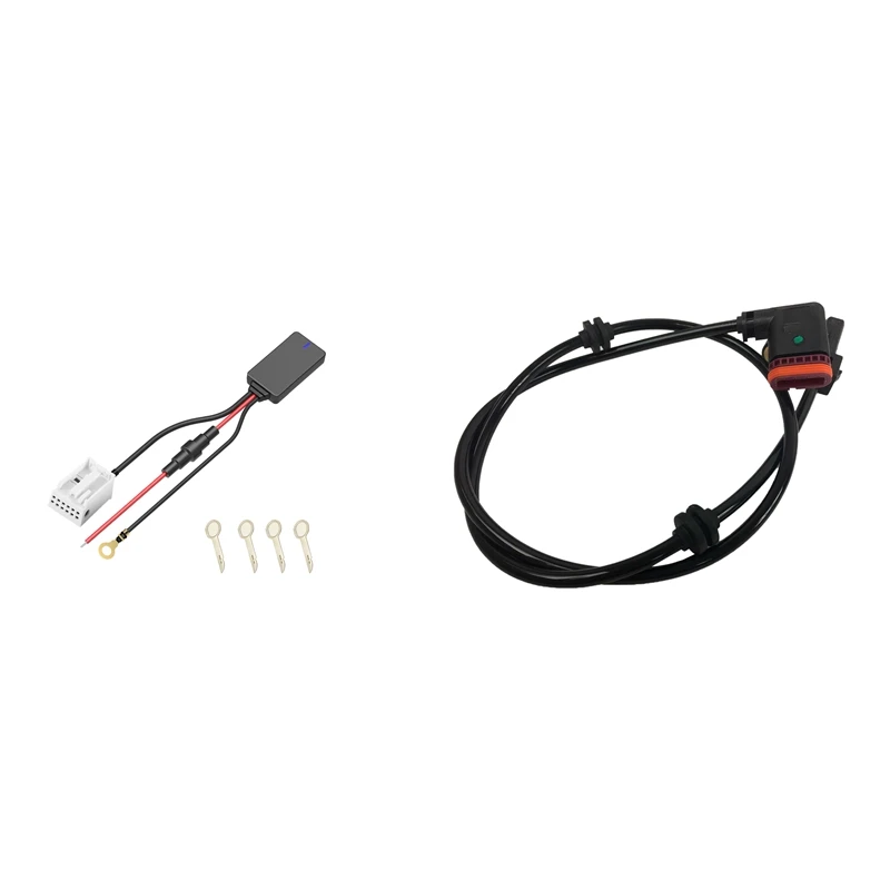 Адаптер Bluetooth HOT-12Pin 12 В кабель Aux для Benz W169 W245 и задний левый или правый датчик