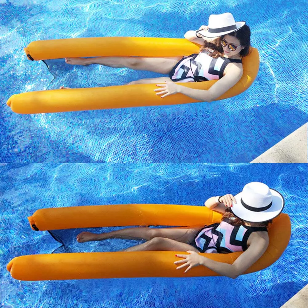 Inflatable Water Lounger Bed Camping Fitness Sporting ships-from: China|United States