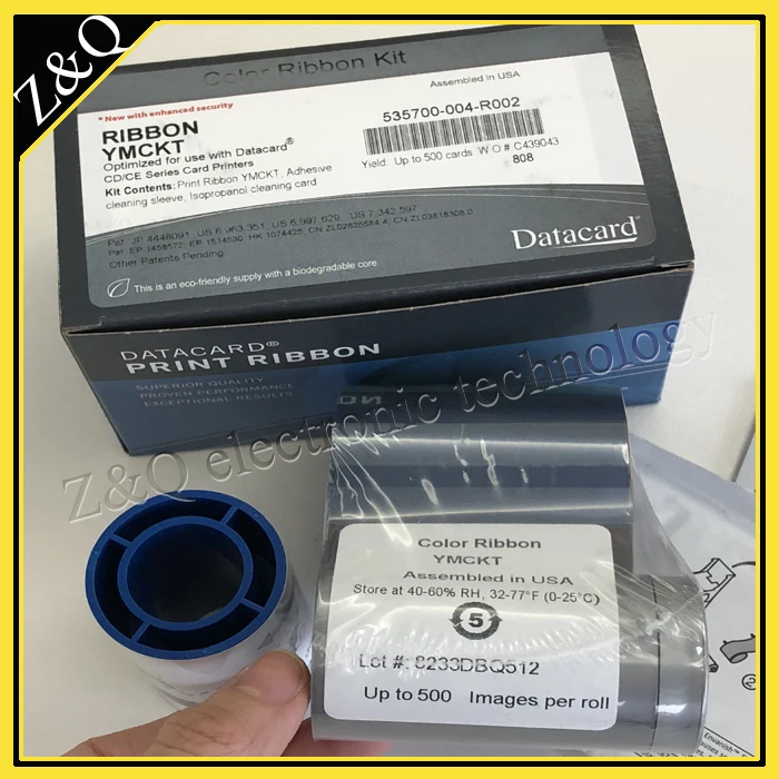 Datacard 535700-004-R002 ленточная работа на принтере CD800 версии aisa