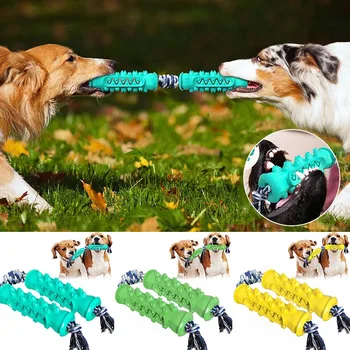 

Dog Toys Durable Dog Chew Toy for Aggressive Chewers Dog Bone Teeth Cleaning Chews Toy @LS