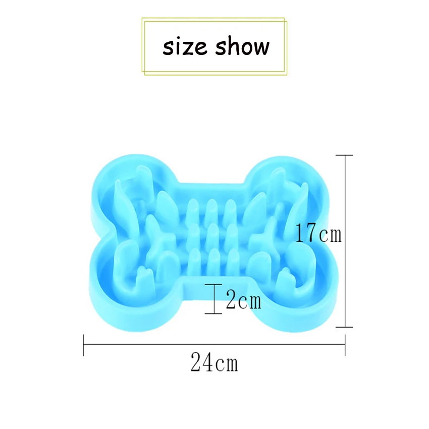 Прочная силиконовая чаша для домашних собак и кошек, Интерактивная чаша для медленной еды, противоскользящее устройство для кормления собак, миски для кормления больших собак