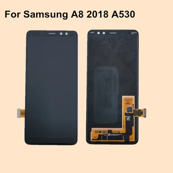 

Original LCD Display For Samsung Galaxy A8 2018 A530F A530 LCD Display Touch Screen Digitizer For Samsung A530 LCD Replacement