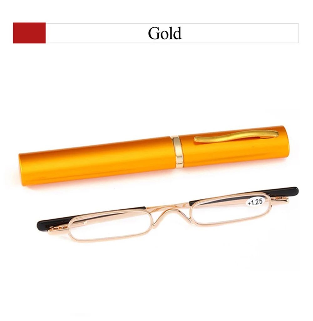 Kann Blume Platz Lesebrille Frauen Frühling Scharnier Schmale Gläser Für Männer Smart Glasse Mit Fall Mode frauen смарт очки + 2 – Detail 9