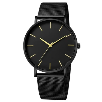 

Relogio Masculino Fashion Men's Watch Ultra-thin Military Men Watch Mesh Belt Sport Watches For Men Clock Wristwatch Reloj Hombr