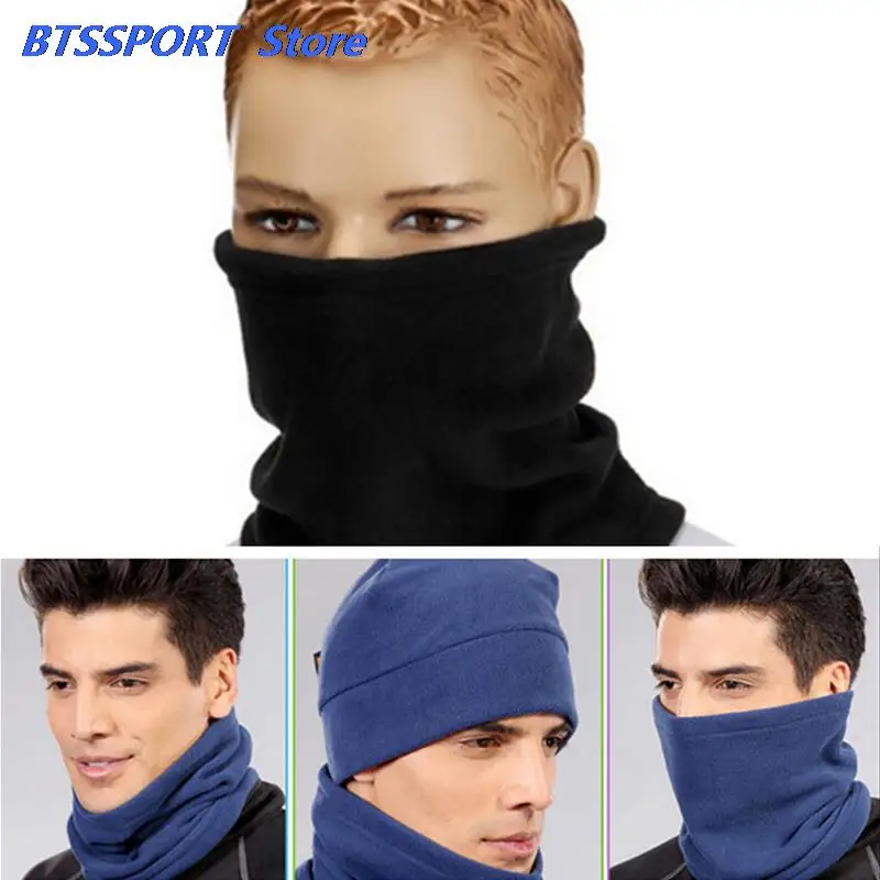 4 in 1 Winter Windproof Outdoor Sports Face Mask Ski Snowboard Hood Hat Neck Warmer Cap Camping Hiking Thermal Scarf | Спорт и