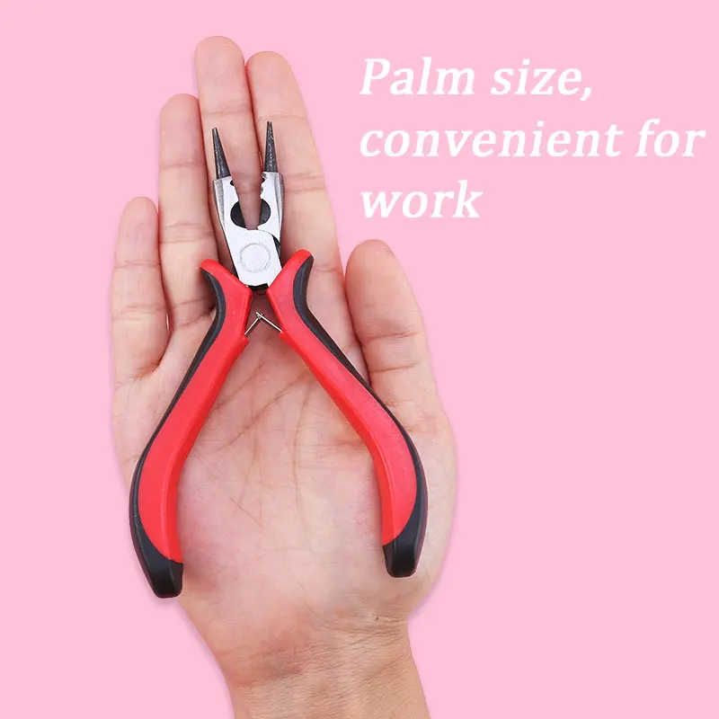 주얼리 펜치 도구 및 장비, 쥬얼리 제작, 수제 도구 공예, DIY 액세서리, 탄소강 코 펜치 고정, 1 개