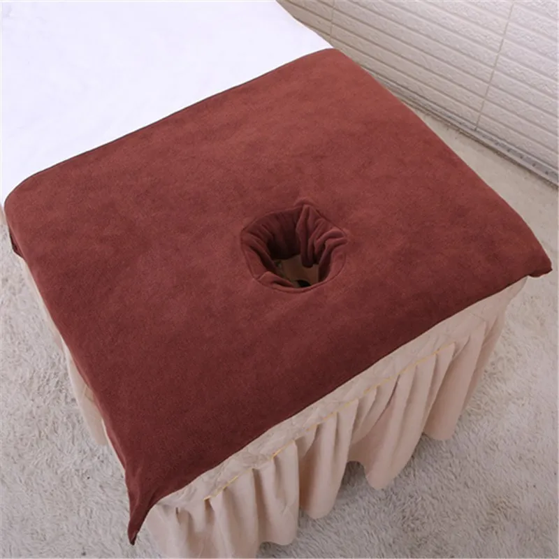 Various sizes Superfine Fiber Soft Beauty Salon Bath Towel Bed  With Hole Massage  Sheet Physiotherapy Big s 6