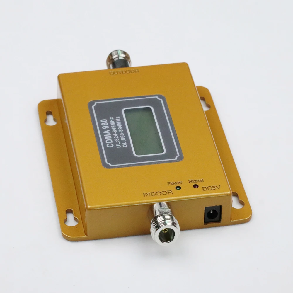 ZQTMAX 2G 4G cell phone signal booster 850 MHz lte cellular amplifier GSM Mobile Repeater with High Gain 75dB