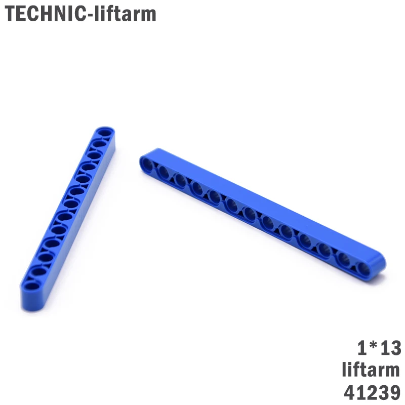 

10Pcs/lot MOC Technic Creative liftarm Bricks 41239 1*13 Building Blocks Technic Creator Parts DIY Educational gifts Toys