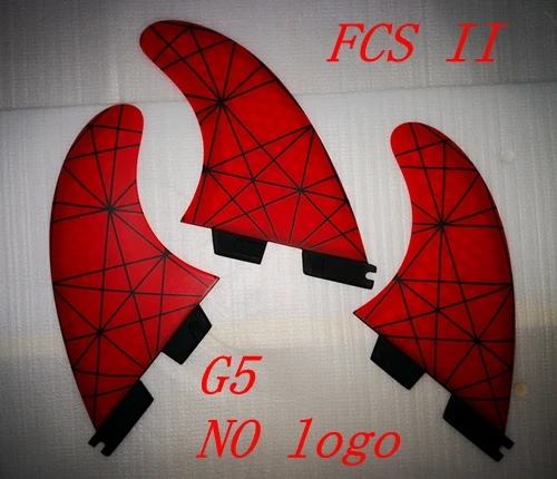RED FCS II G5 NOLOGO FCS II s m l плавники для серфинга G5 GX G7 FCS 2 плавники для серфинга аксессуары для серфинга - Цвет: RED FCS II G5 NOLOGO