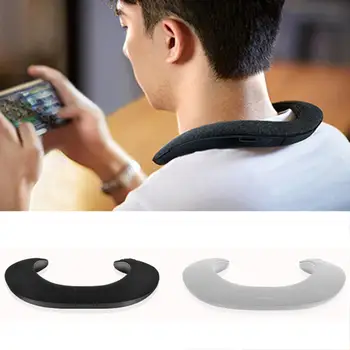 

Stereo Wireless BlueTooth Speaker Wearable Speaker Creative Neck-mounted U-shaped Microphone Bluetooth Portable Speaker