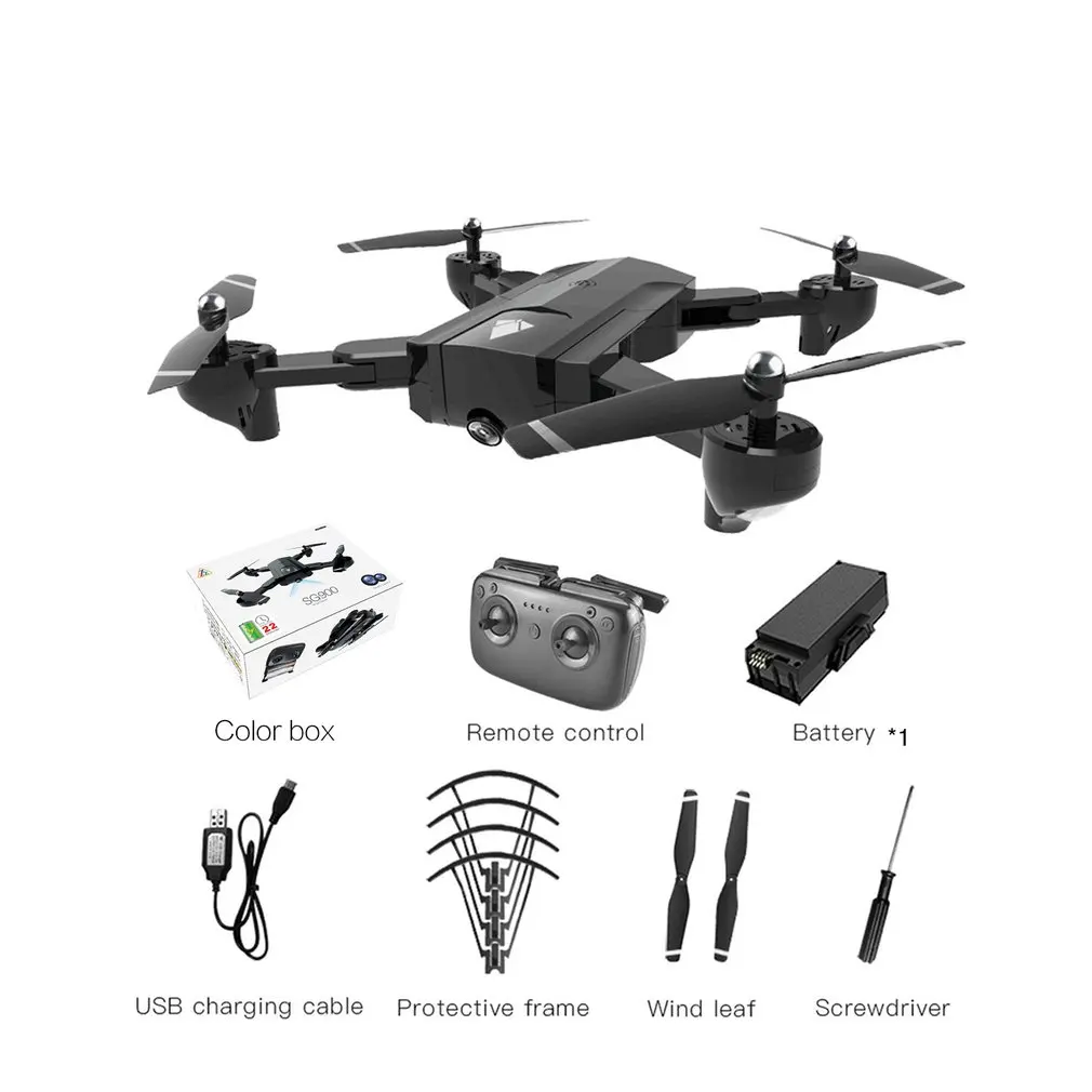 SG900 складной Радиоуправляемый Дрон 2,4 ГГц wifi FPV дроны оптическое позиционирование потока Радиоуправляемый Дрон с камерой 4K и батареей 1100 мАч