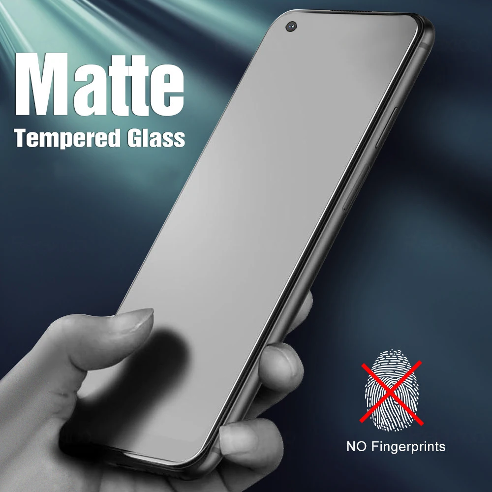 Frosted Tempered glass for xiaomi Mi 10T pro 5G Matte screen protector For 10 T 10Tpro Mi10T film | Мобильные телефоны и