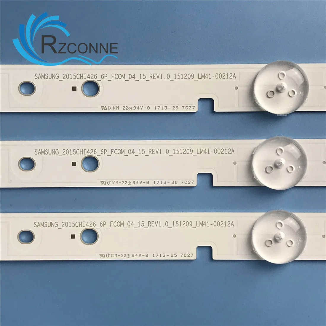 Fita de Luz de Fundo Led Lâmpadas para Hisense 42 tv Svh420ab2 Ledled43k300uk Led43m5000u Led43ec520ua 6pin - Imagem 2
