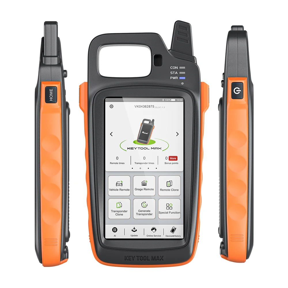 US $127.99 Original Xhorse VVDI Key Tool Max Remote Key Programmer Plus VVDI Mini OBD Tool Support Generate Transponder And Remote