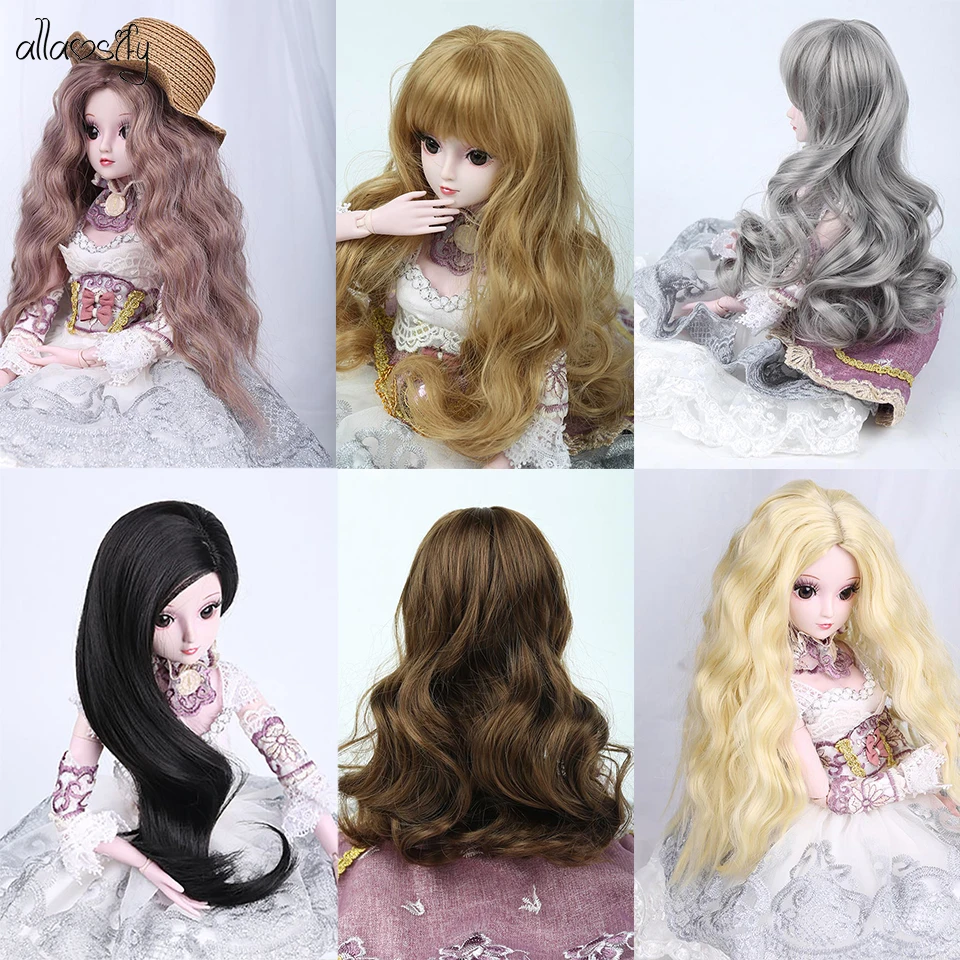 Кукольные волосы Cataleya BJD SD можно сделать своими руками длинные прямые Конец