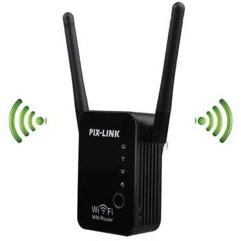 

The new WR17 dual antenna signal amplifier 300M repeater wireless router network signal expander