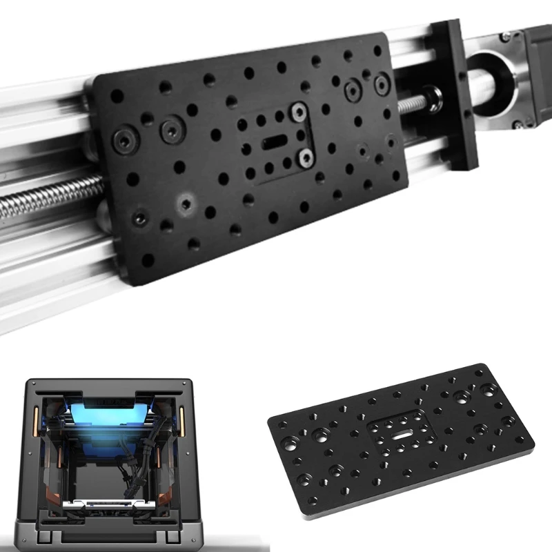 1 шт. открытый строит козловой плиты Алюминий профиль 155X77mm для 3D-принтеры